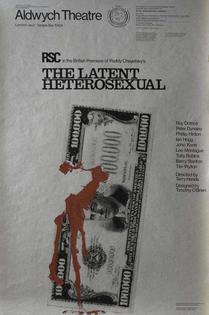 Detail of The Latent Hetrosexual, 1968 by Terry Hands