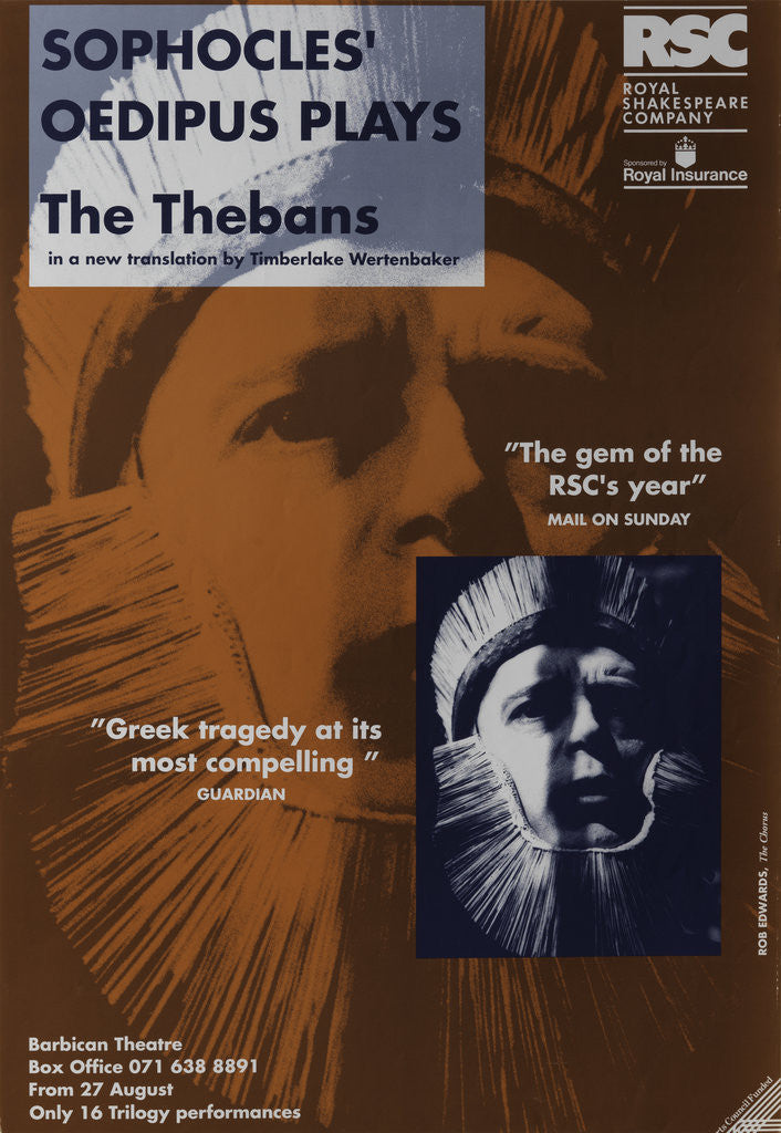 Detail of The Thebans, 1992 by Adrian Noble