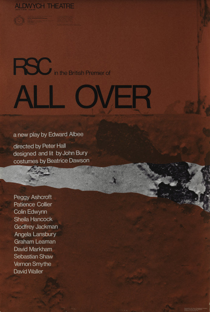 All Over, 1972 by Peter Hall