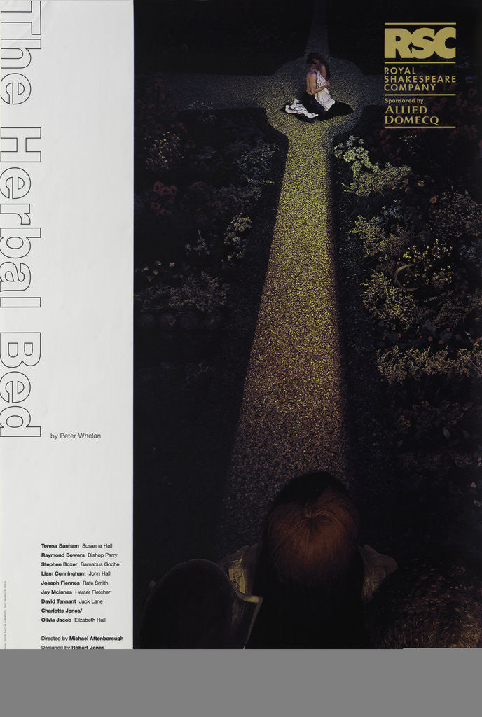 Detail of The Herbal Bed, 1996 by Michael Attenborough