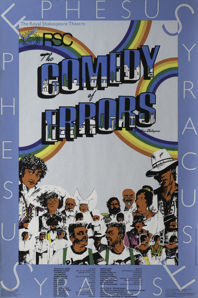 Detail of The Comedy of Errors, 1976 by Trevor Nunn