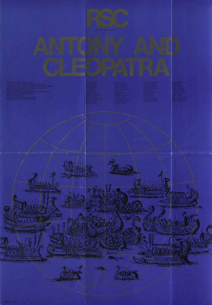 Detail of Antony and Cleopatra, 1972 by Trevor Nunn