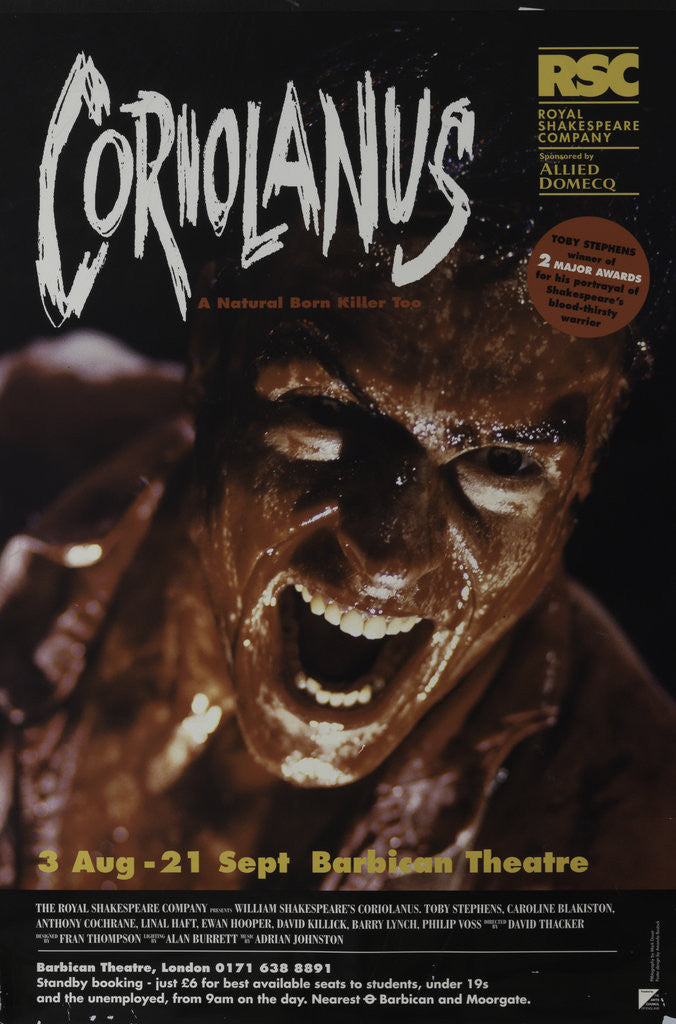 Detail of Coriolanus, 1995 by David Thacker