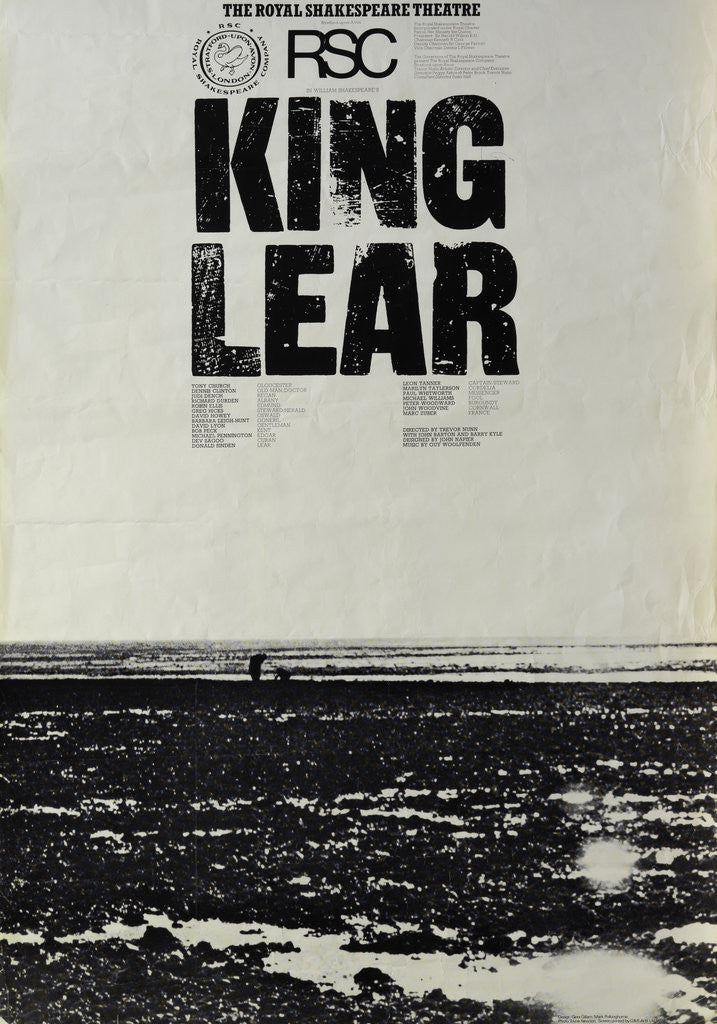 Detail of King Lear, 1976 by Trevor Nunn