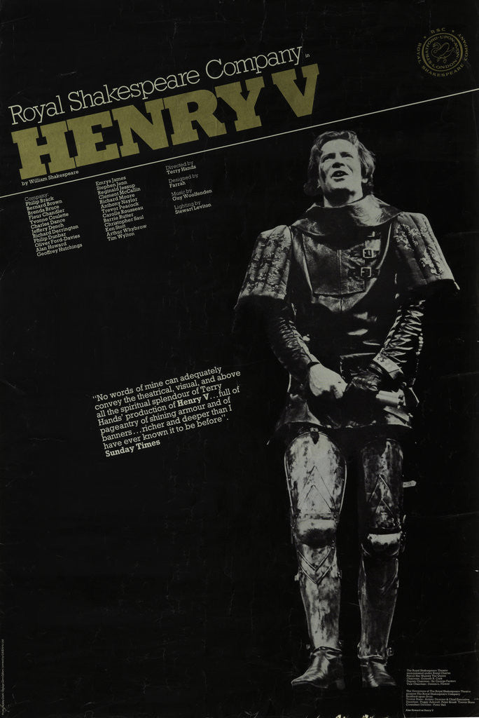Detail of Henry V, 1975 by Terry Hands