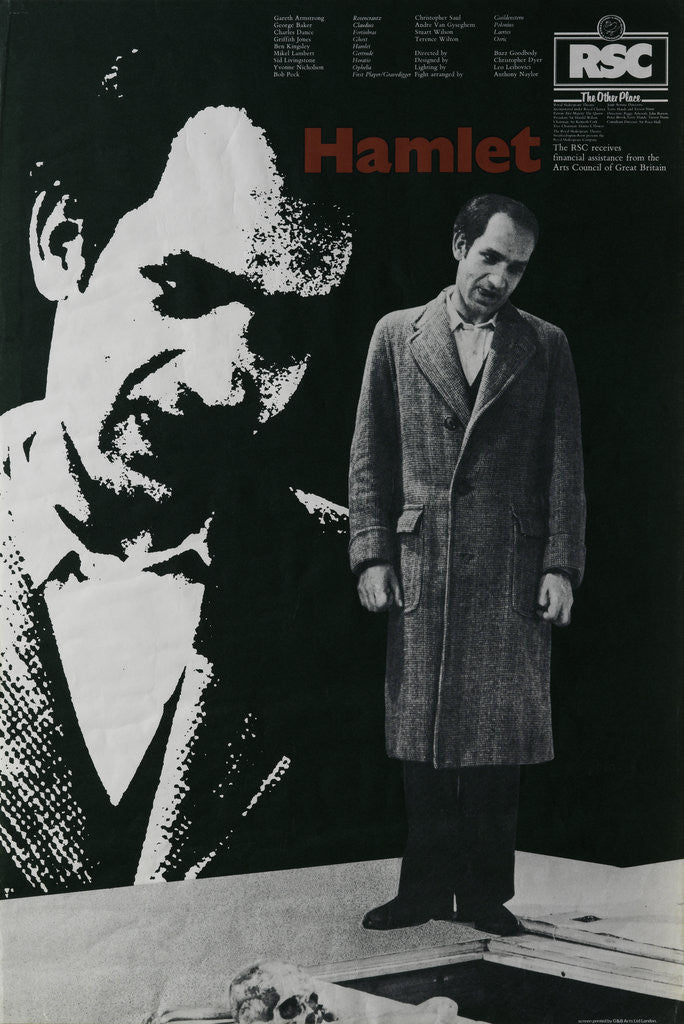 Detail of Hamlet, 1975 by Buzz Goodbody