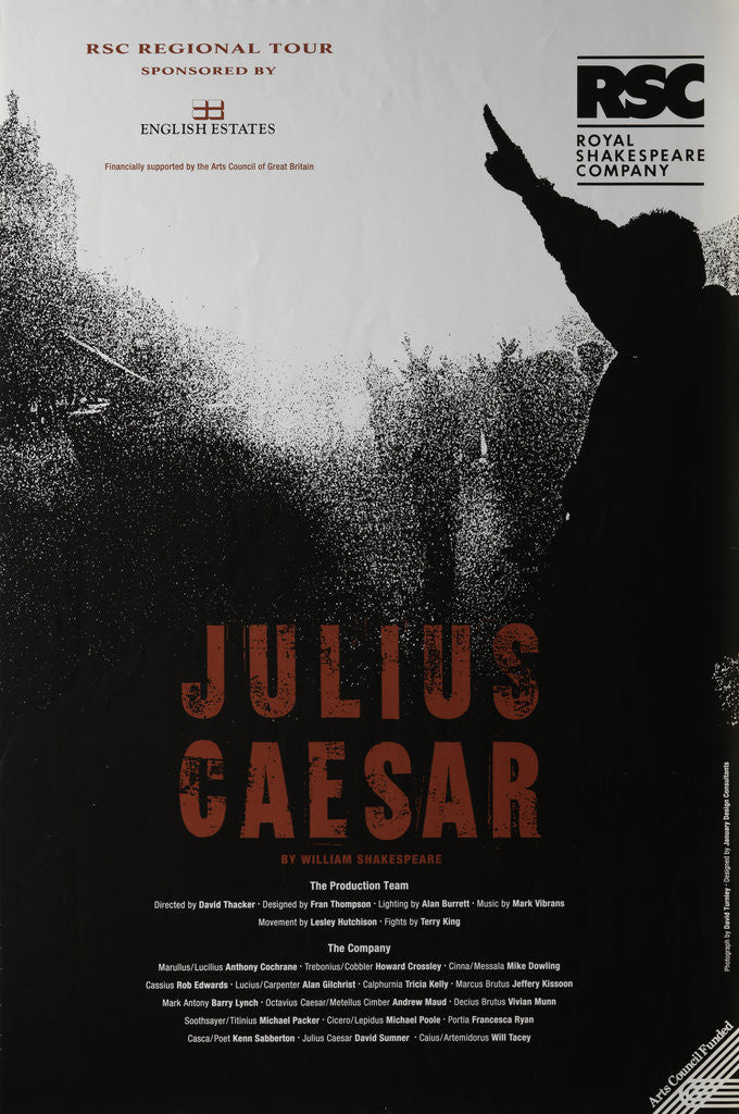 Detail of Julius Caesar, 1993 by David Thacker