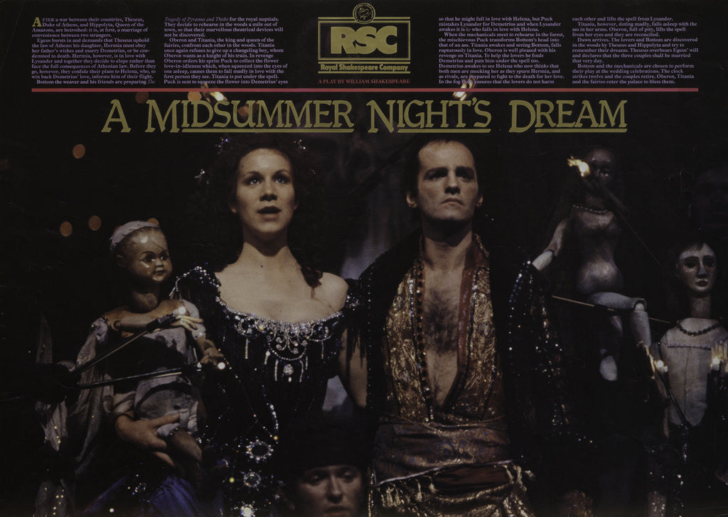 A Midsummer Night's Dream, 1981 by Ron Daniels