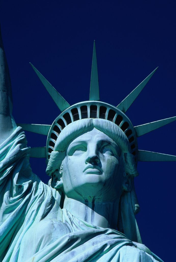 Detail of Statue of Liberty by Corbis