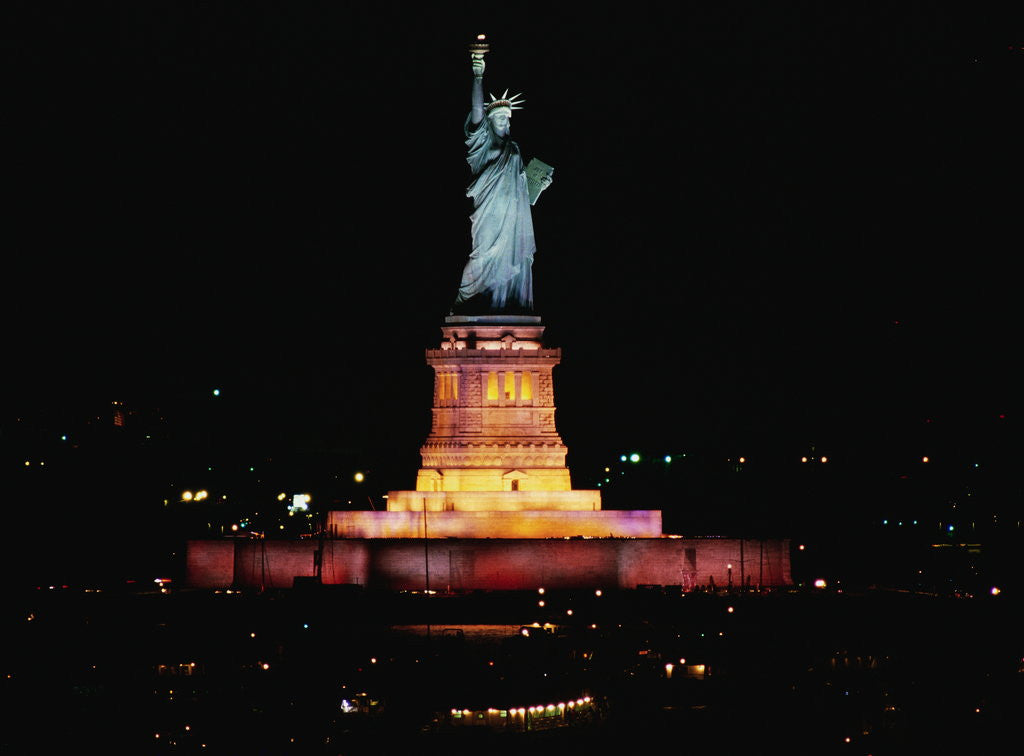 Detail of Statue of Liberty by Anonymous