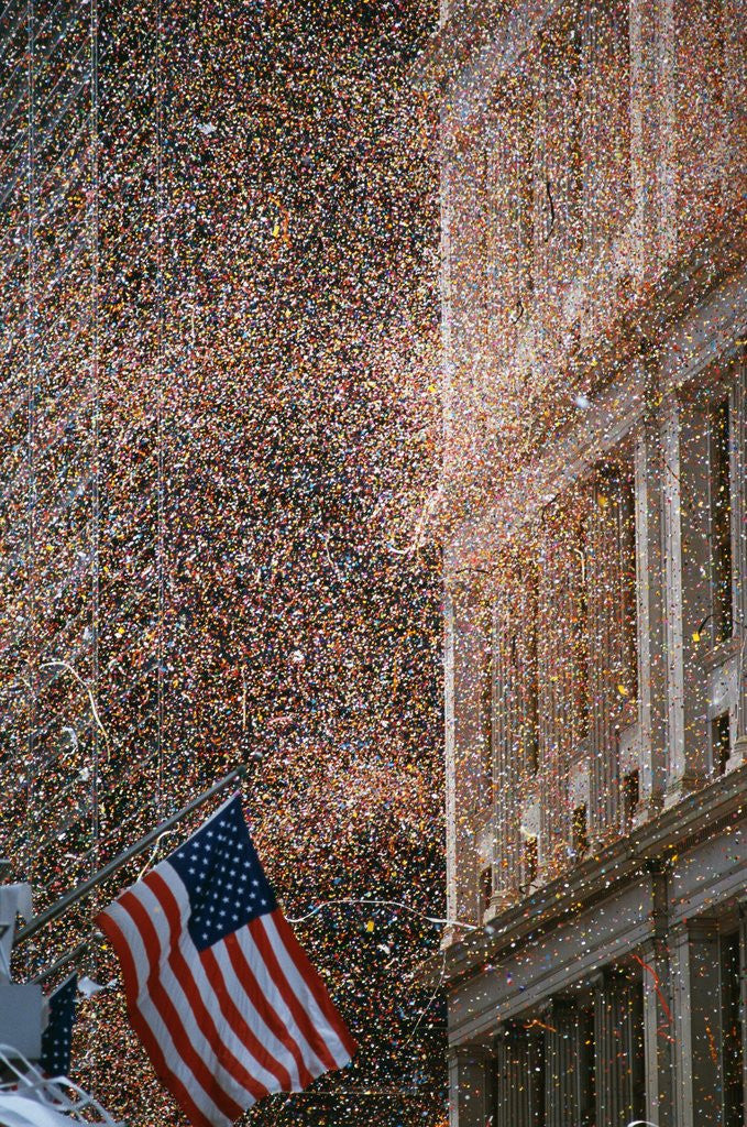 Detail of Desert Storm Victory Parade by Corbis