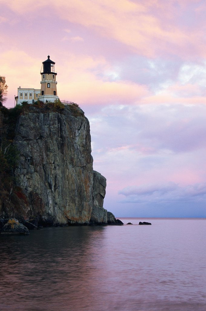 Detail of Split Rock Lighthouse on Lake Superior by Anonymous