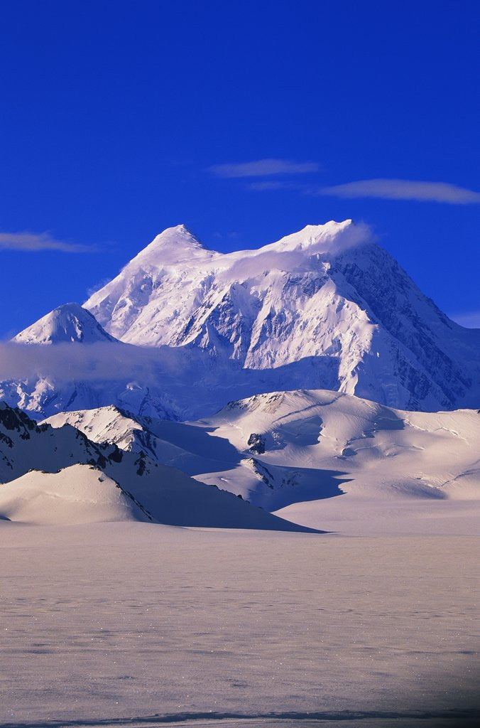 Detail of St. Elias Mountains and Bagley Ice Field by Anonymous