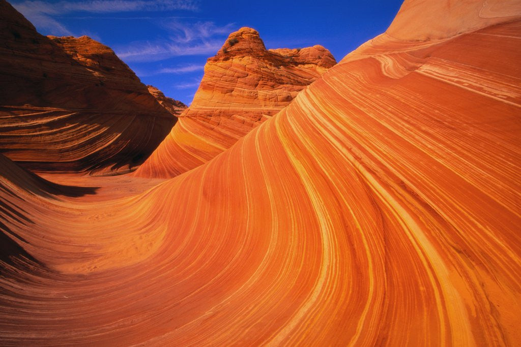 Detail of Coyote Butte's Sandstone Stripes by Corbis