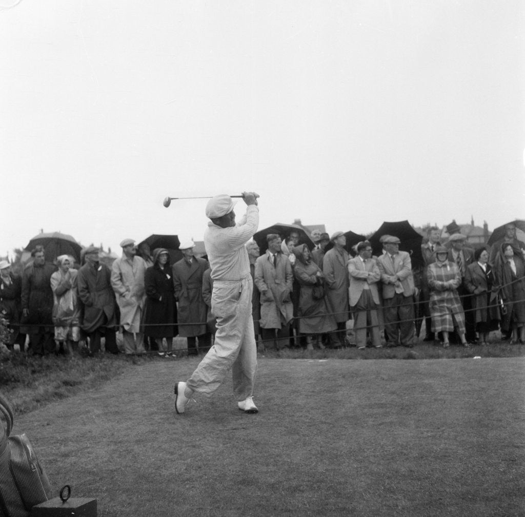 Detail of British Open 1952 by Ernest Chapman