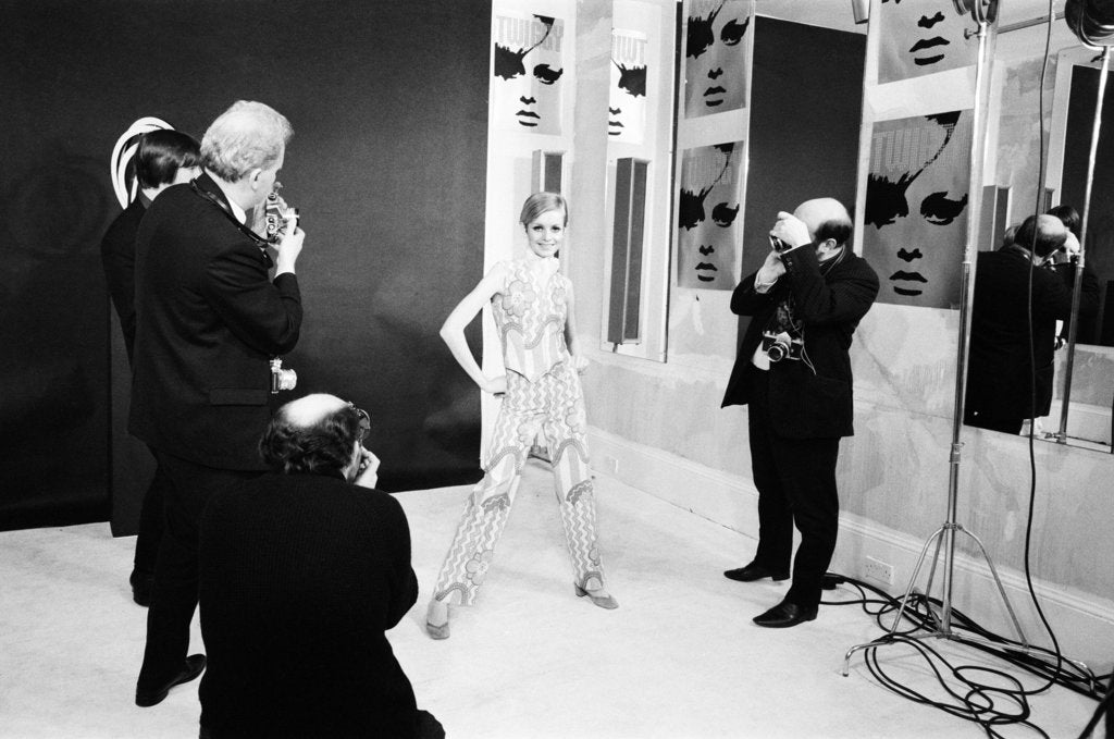 Detail of Twiggy 1967 by Daily Herald