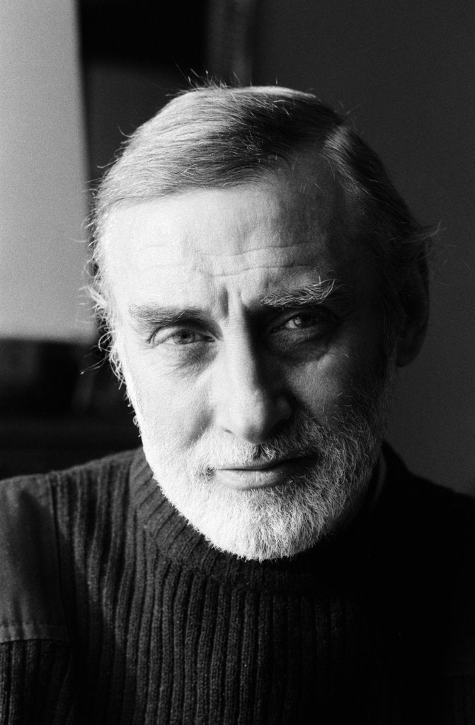 Detail of Spike Milligan, 1979 by Mike Maloney