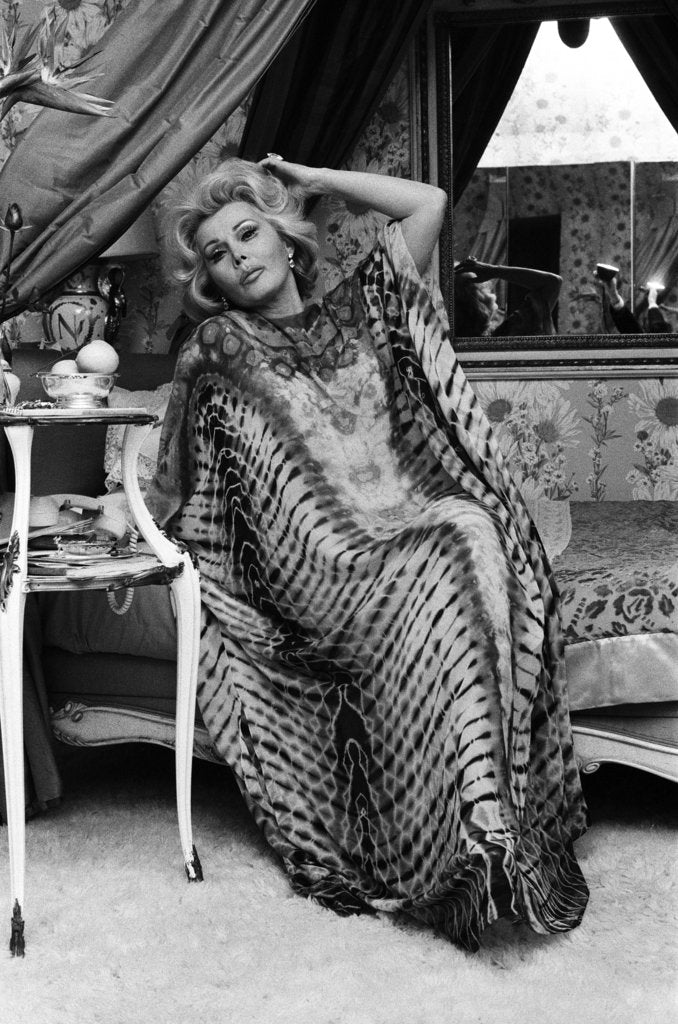 Detail of Zsa Zsa Gabor by Eddie Sanderson