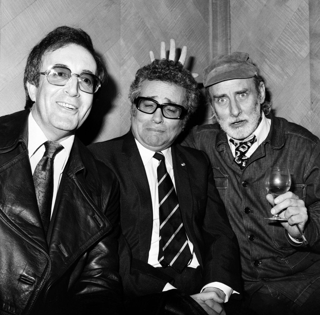 Detail of Prince Charles with The Goons, 1974 by Alisdair MacDonald