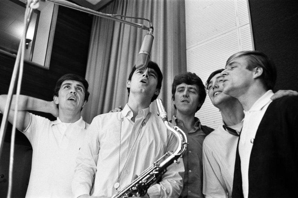 Detail of Dave Clark Five, 1964 by Ron Burton