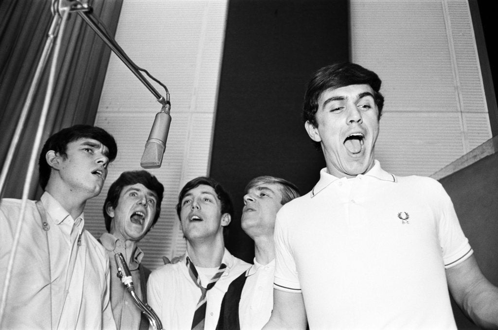 Detail of Dave Clark Five, 1964 by Ron Burton