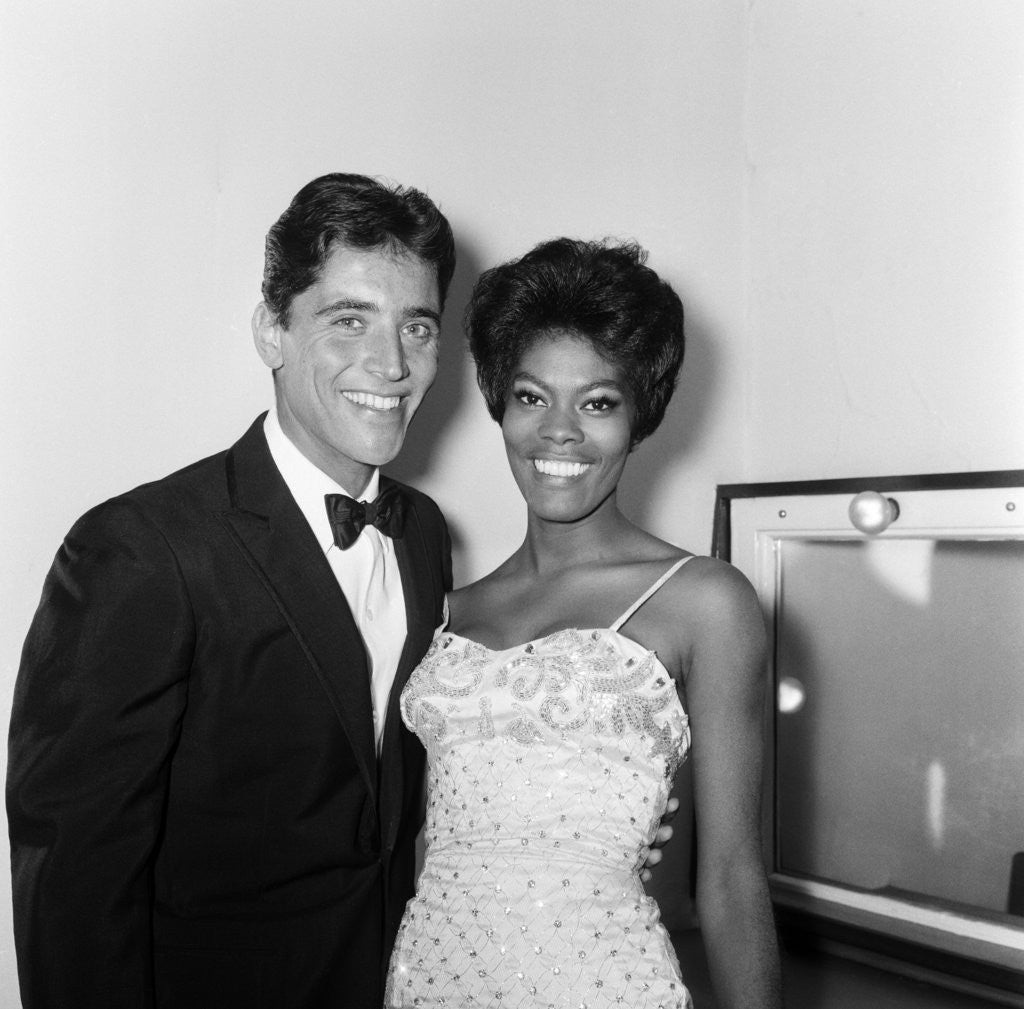 Detail of Dionne Warwick & Sacha Distel, 1964 by Staff
