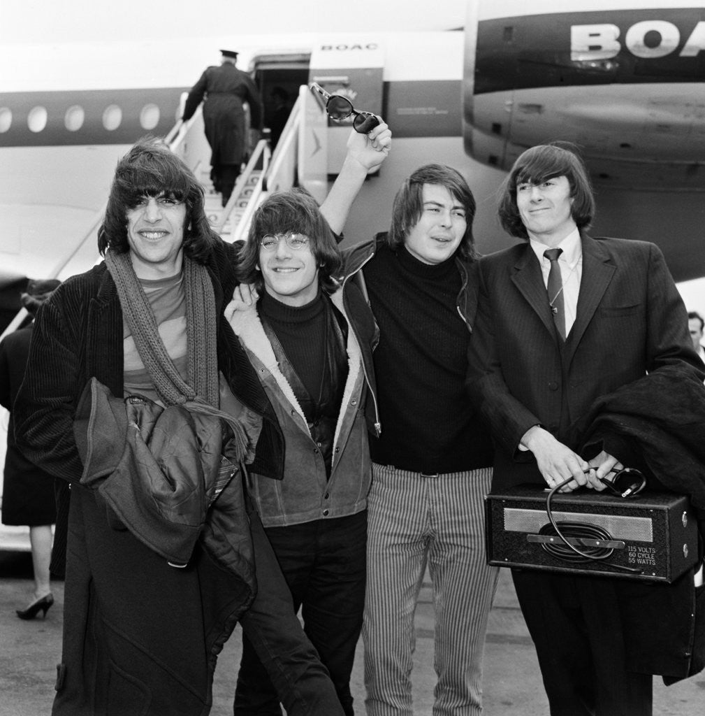 Detail of The Lovin' Spoonful, 1966 by Victor Crawshaw