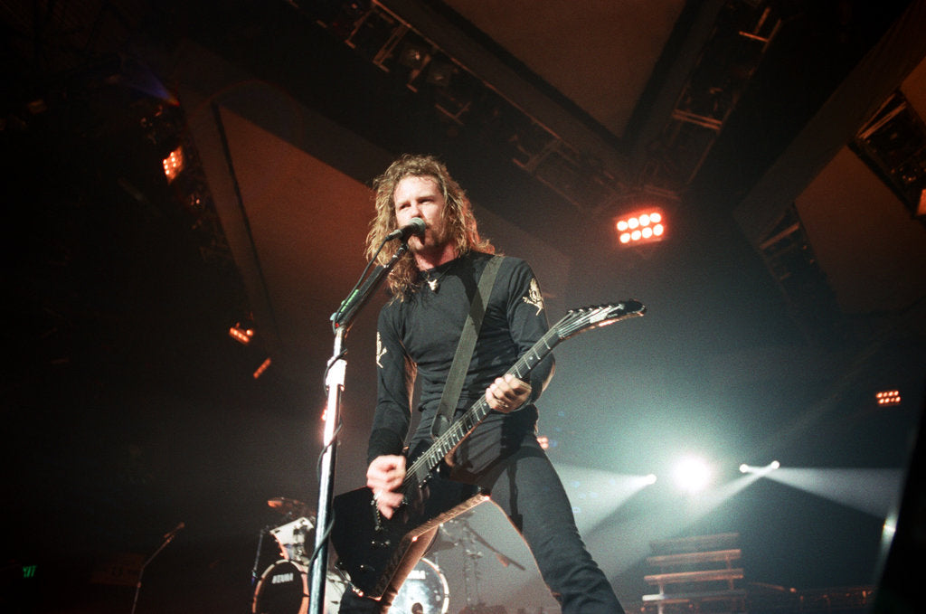 Detail of Metallica, 1992 by Steve Murphy