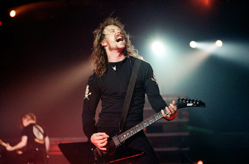 Detail of Metallica, 1992 by Steve Murphy