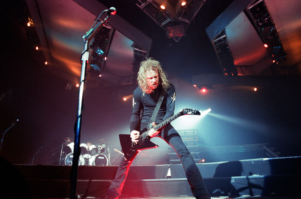 Detail of Metallica, 1992 by Steve Murphy