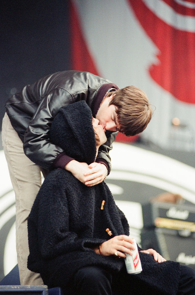 Detail of Simple Minds 1984 by Gunion