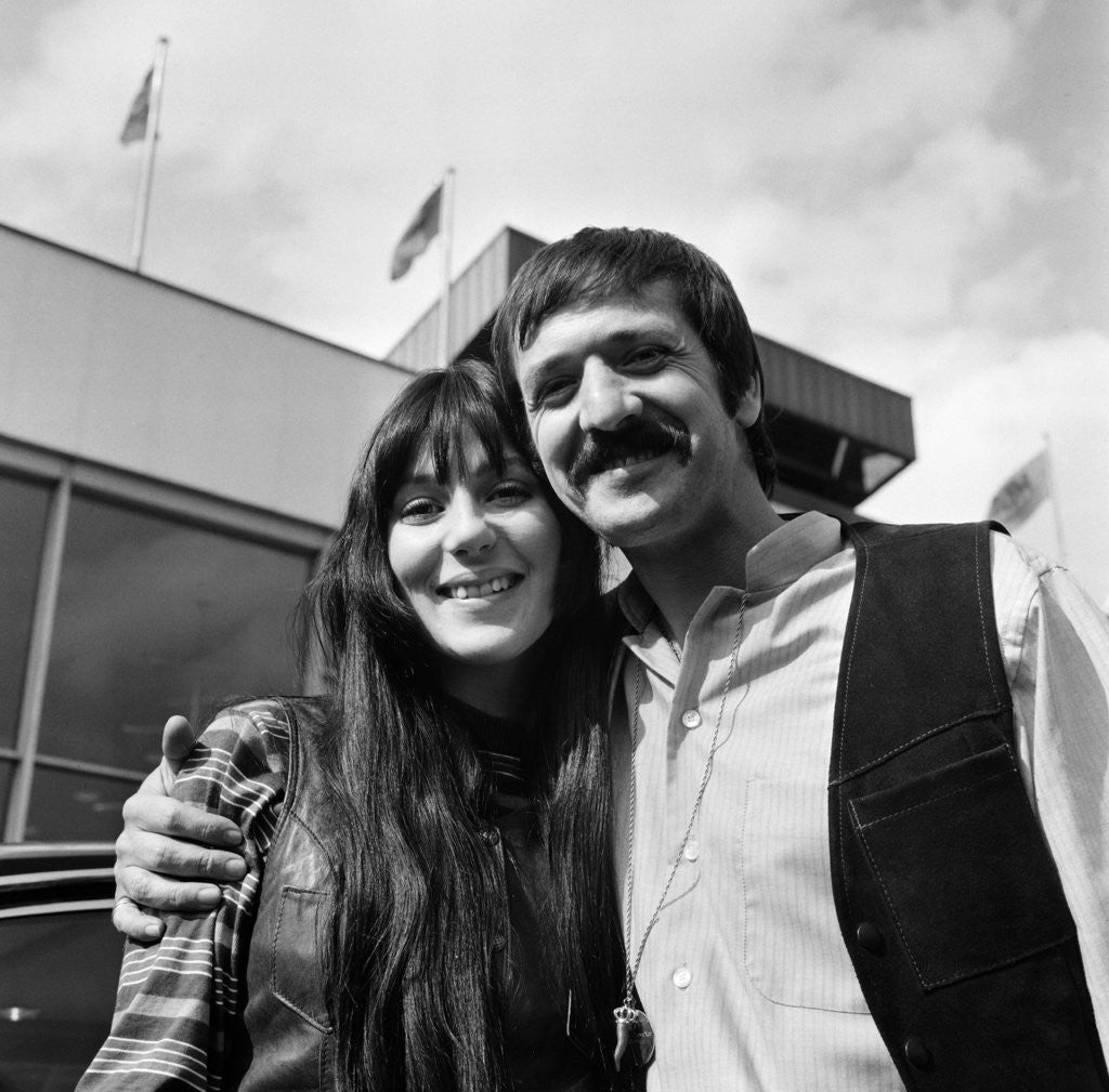 Detail of Sonny and Cher, 1969 by Sellers