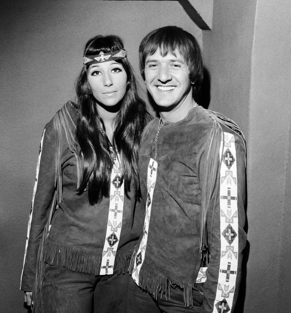 Detail of Sonny and Cher, 1966 by Eric Harlow