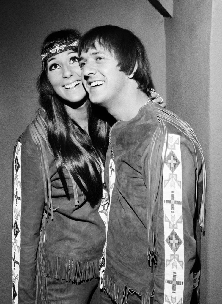 Detail of Sonny and Cher, 1966 by Eric Harlow