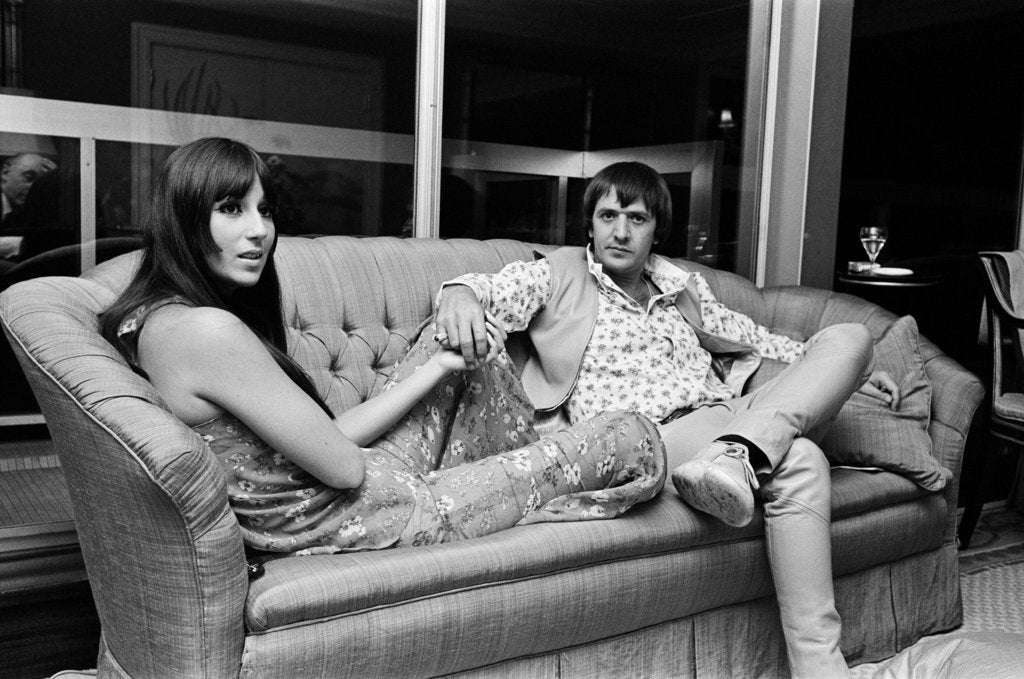 Detail of Sonny and Cher, 1966 by Kent Gavin