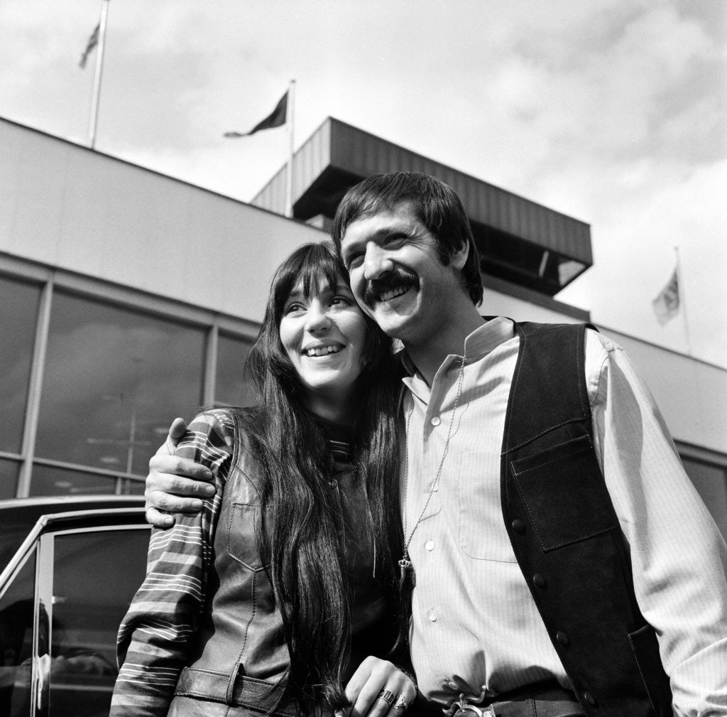 Detail of Sonny and Cher, 1969 by Sellers