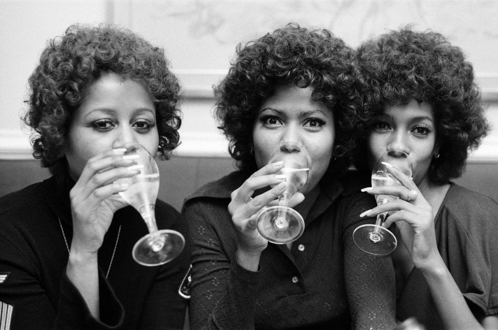 Detail of The Supremes, 1971 by Peter Stone