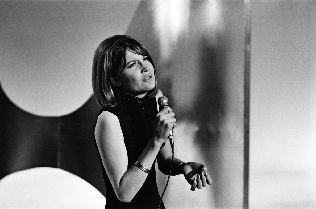 Detail of Sandie Shaw by Peter Price