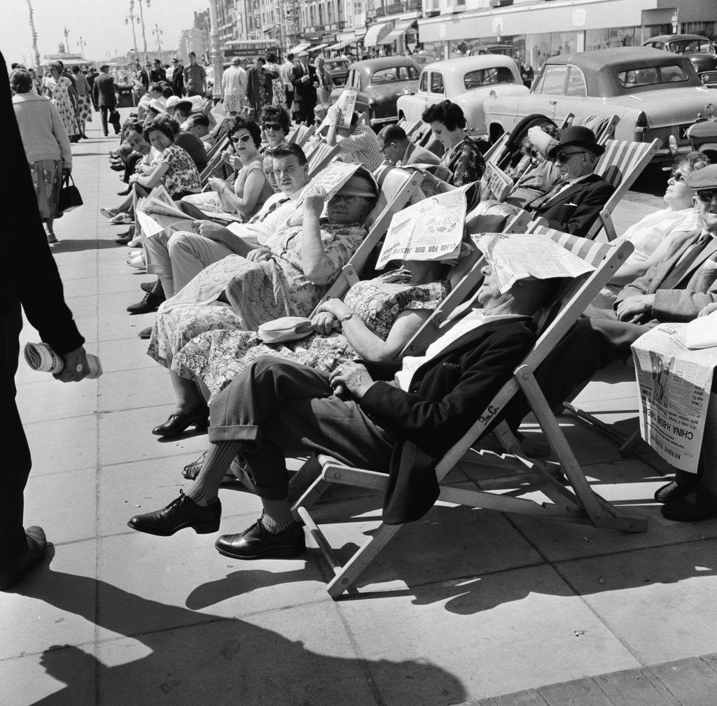 Detail of Brighton, East Sussex, 1962. by Staff
