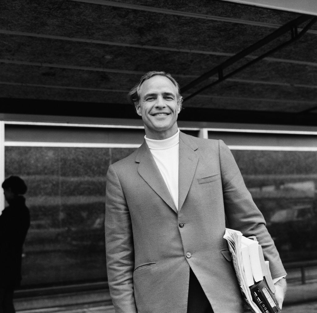 Detail of Marlon Brando by Dennis Stone