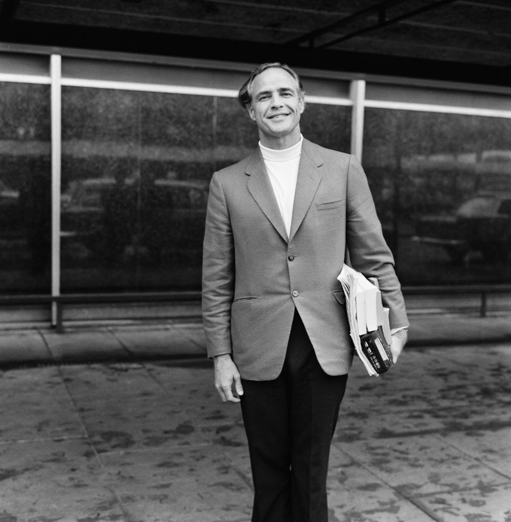 Detail of Marlon Brando by Dennis Stone