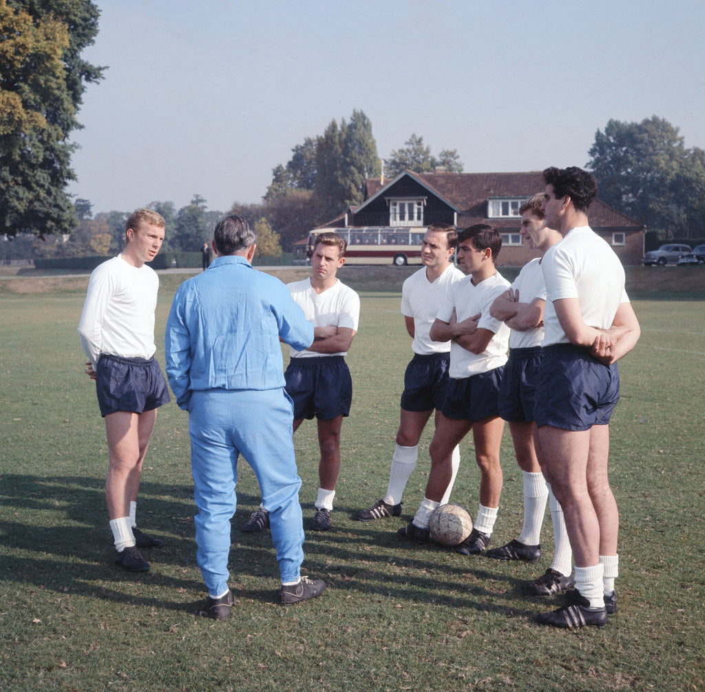 Detail of England International Football 1960s by Monte Fresco