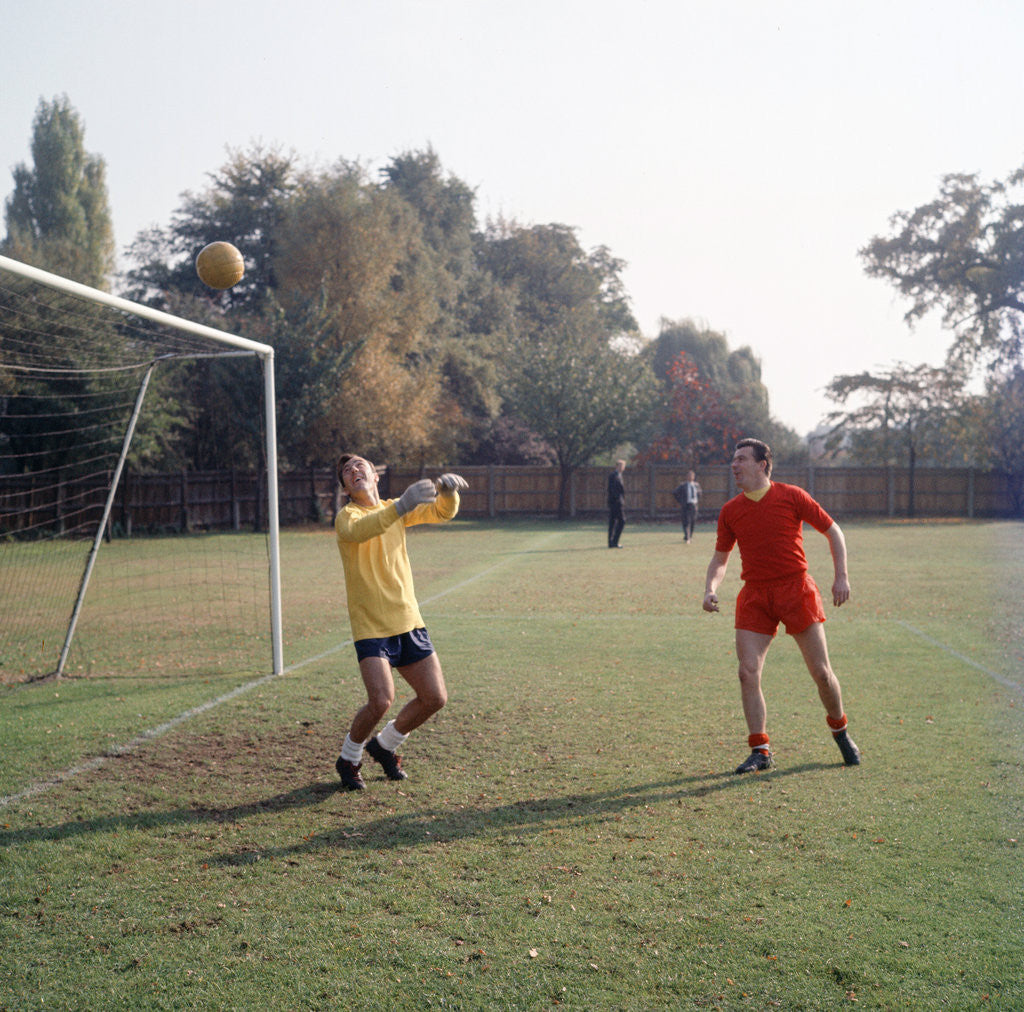 Detail of England International Football 1960s by Monte Fresco