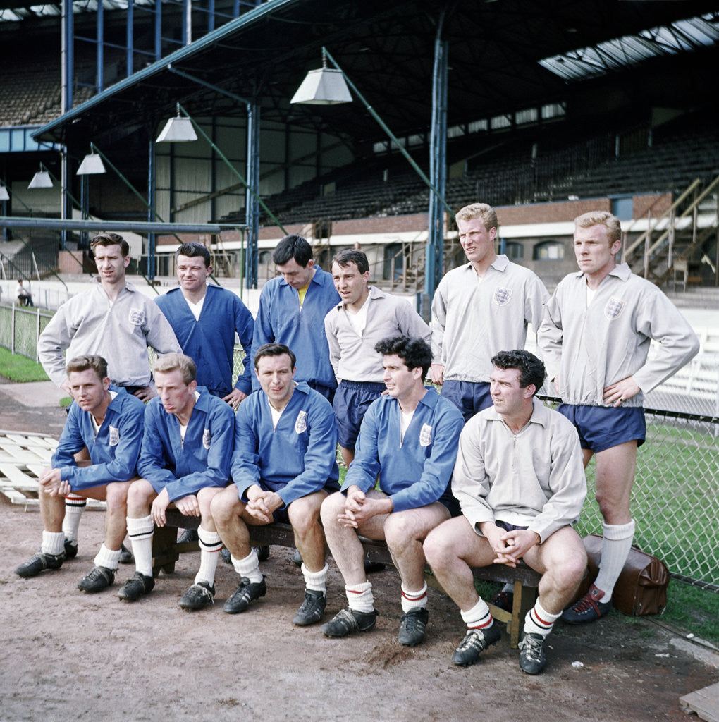 Detail of England International Football 1960s by Charlie Ley