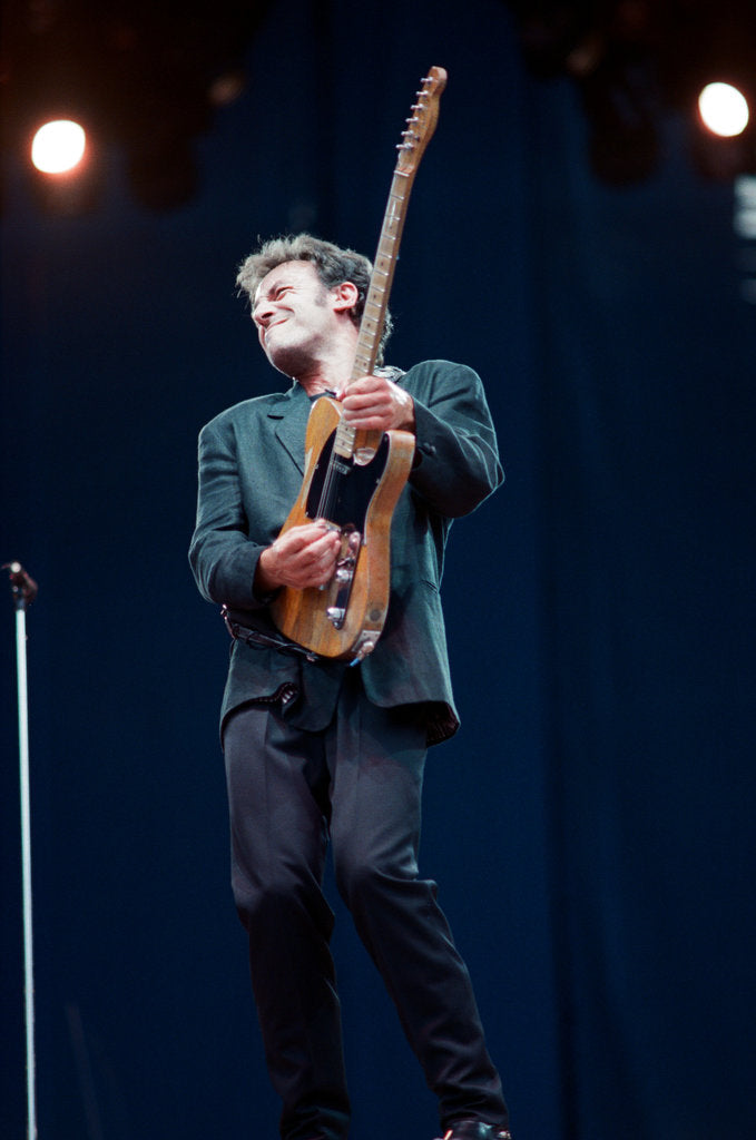 Detail of Bruce Springsteen, 1988 by Allan Olley