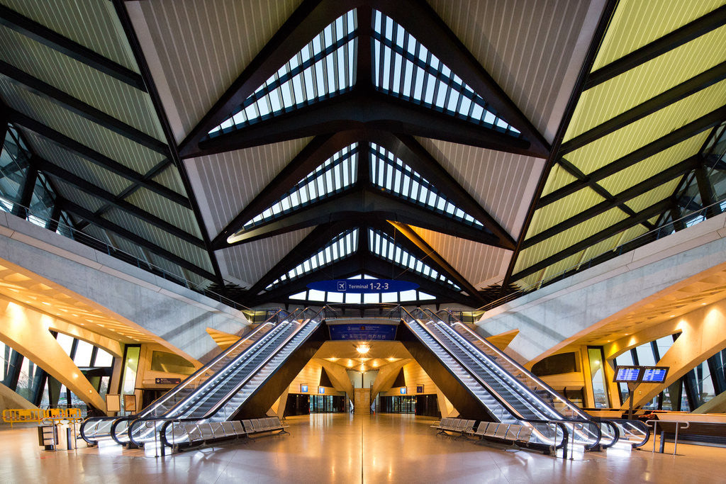 Detail of Lyon–Saint Exupéry Airport by Joas Souza