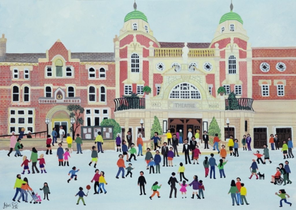 Detail of Richmond Theatre, London by Judy Joel
