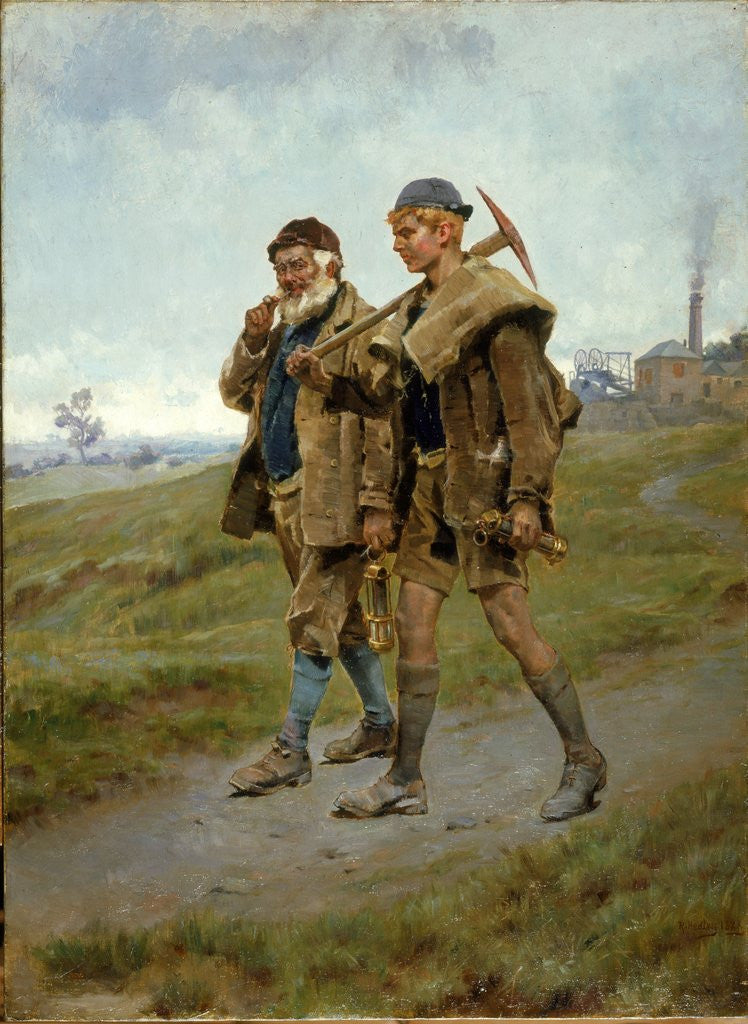 Detail of Going Home by Ralph Hedley