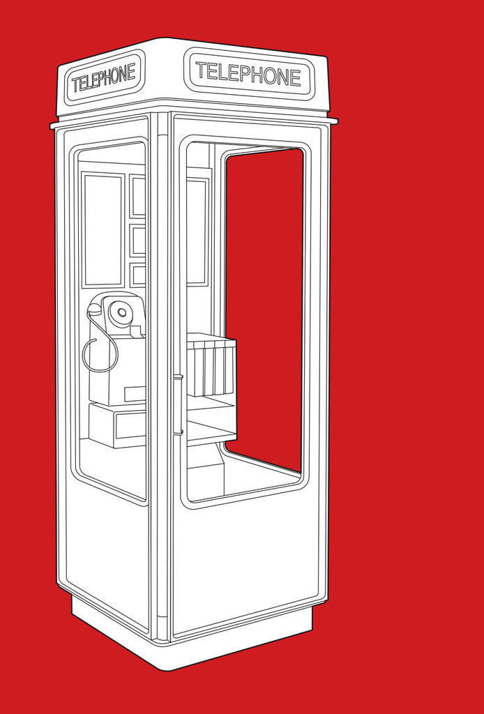 K8 Phonebox by People Will Always Need Plates