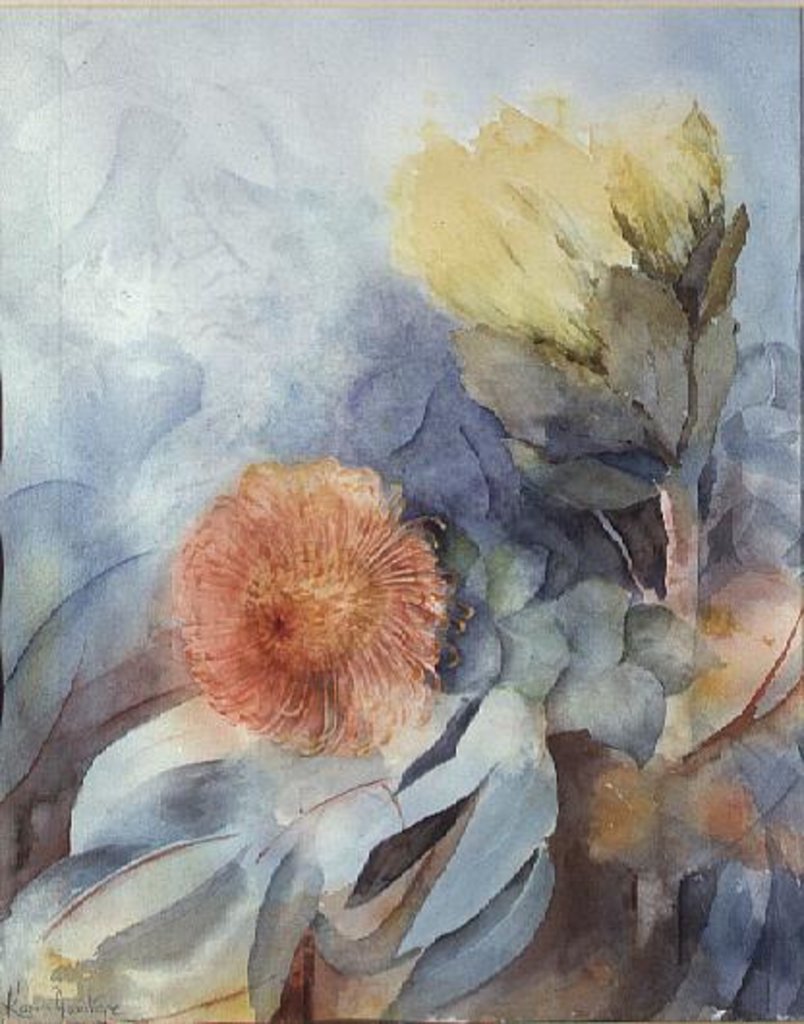 Detail of South Africa Protea by Karen Armitage